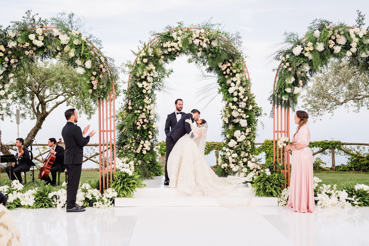 Villa Cimbrone Wedding, Ravello Italy